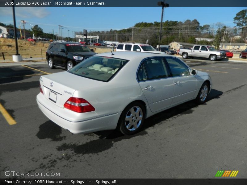 Moonlight Pearl / Cashmere 2005 Lexus LS 430 Sedan