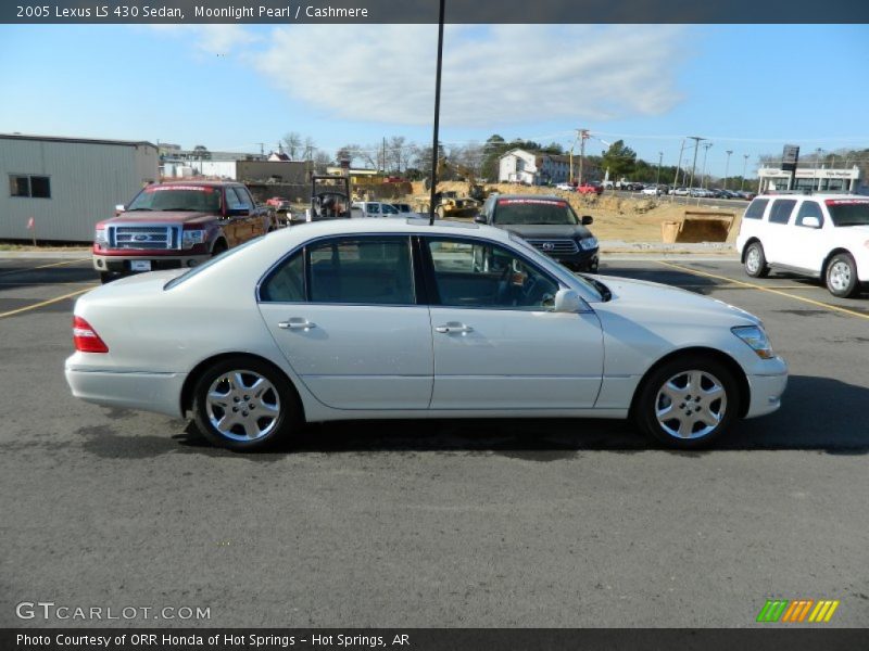 Moonlight Pearl / Cashmere 2005 Lexus LS 430 Sedan