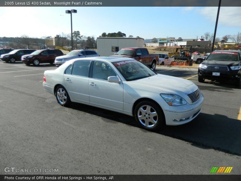 Moonlight Pearl / Cashmere 2005 Lexus LS 430 Sedan