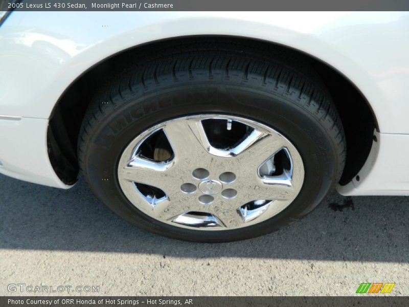 Moonlight Pearl / Cashmere 2005 Lexus LS 430 Sedan