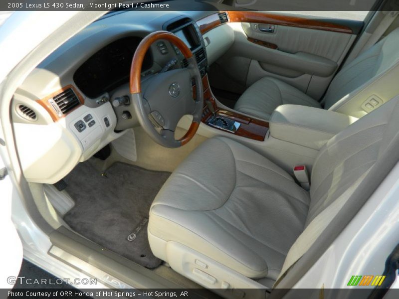 Moonlight Pearl / Cashmere 2005 Lexus LS 430 Sedan