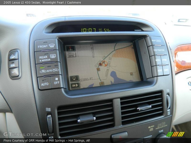 Moonlight Pearl / Cashmere 2005 Lexus LS 430 Sedan