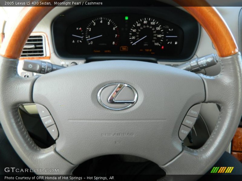 Moonlight Pearl / Cashmere 2005 Lexus LS 430 Sedan