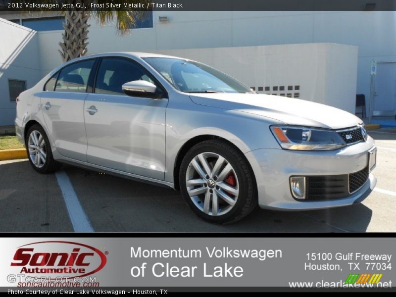 Frost Silver Metallic / Titan Black 2012 Volkswagen Jetta GLI