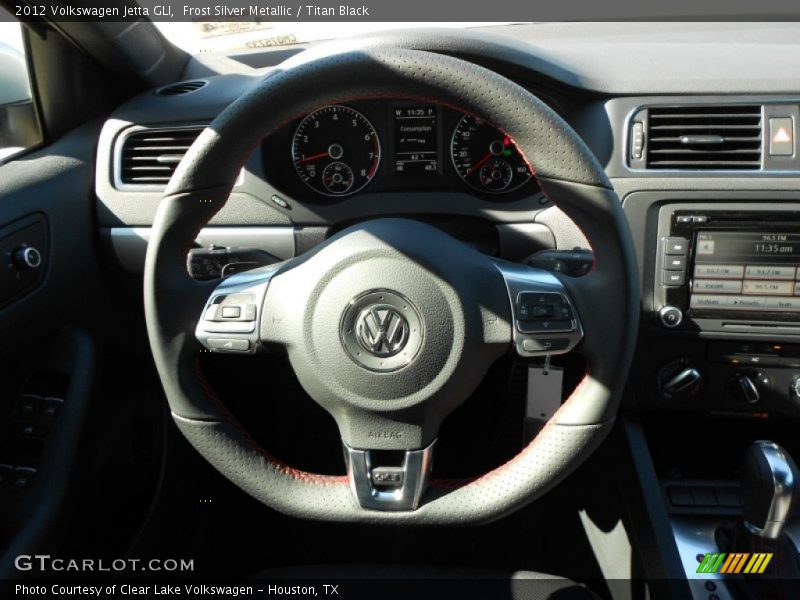 Frost Silver Metallic / Titan Black 2012 Volkswagen Jetta GLI