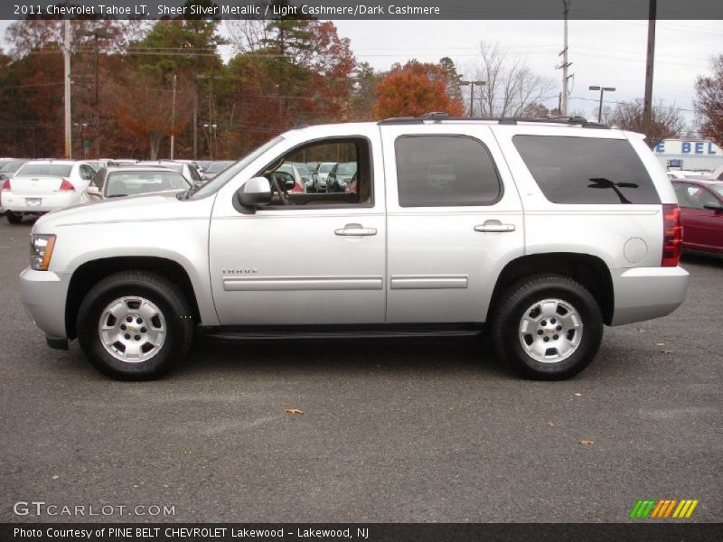 Sheer Silver Metallic / Light Cashmere/Dark Cashmere 2011 Chevrolet Tahoe LT