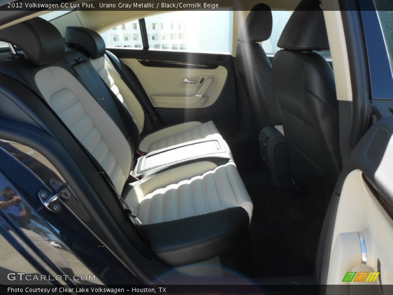 Urano Gray Metallic / Black/Cornsilk Beige 2012 Volkswagen CC Lux Plus