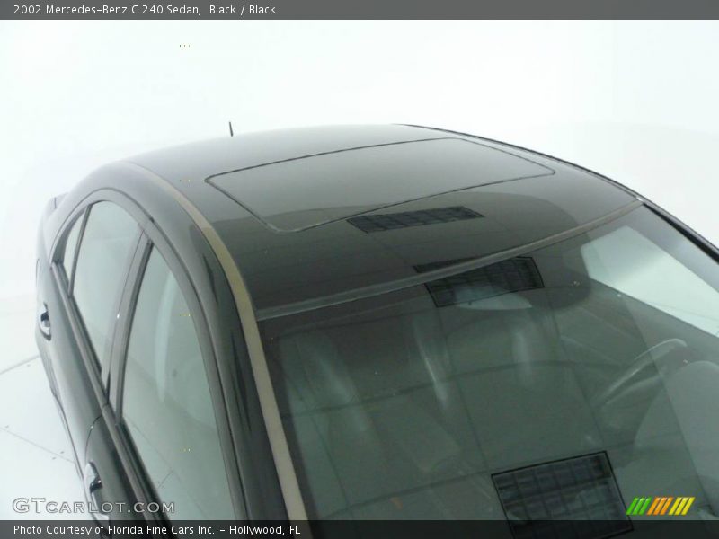 Black / Black 2002 Mercedes-Benz C 240 Sedan