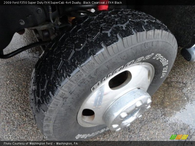 Black Clearcoat / FX4 Black 2009 Ford F350 Super Duty FX4 SuperCab 4x4 Dually