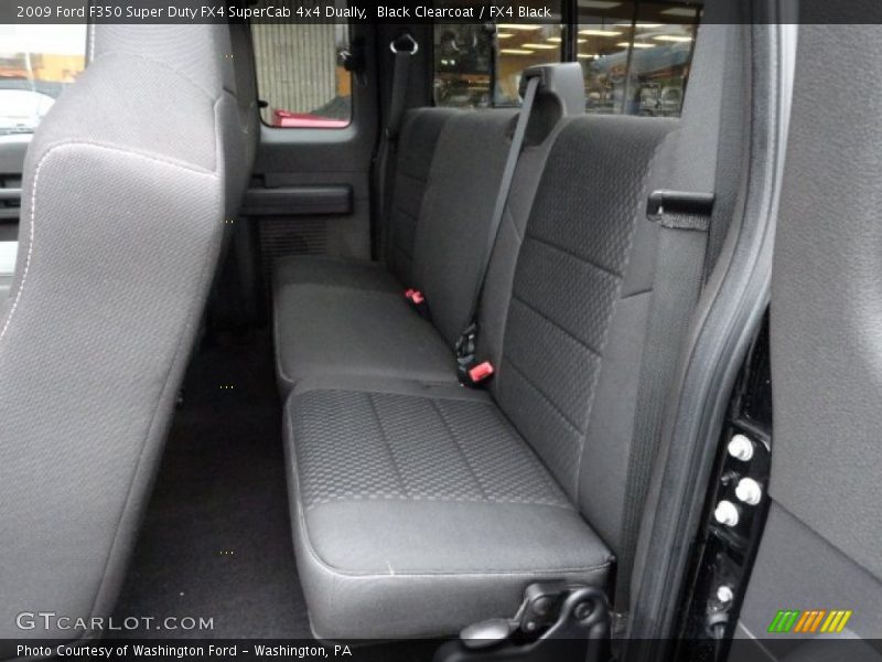 Black Clearcoat / FX4 Black 2009 Ford F350 Super Duty FX4 SuperCab 4x4 Dually
