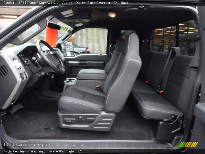 Black Clearcoat / FX4 Black 2009 Ford F350 Super Duty FX4 SuperCab 4x4 Dually