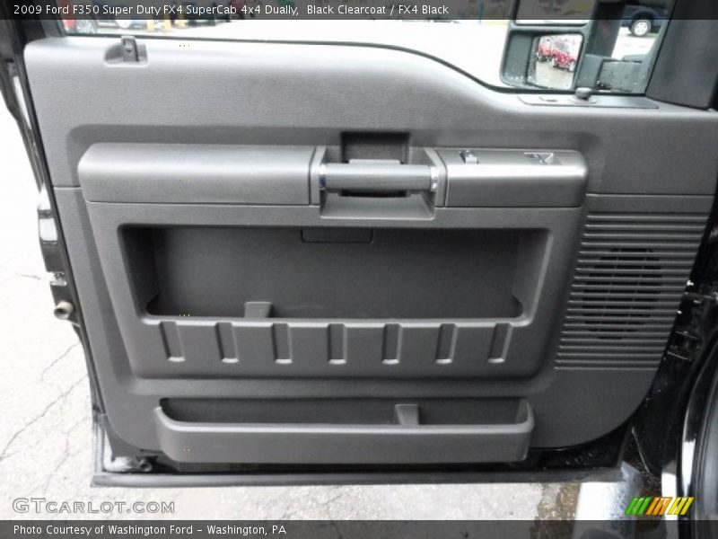 Black Clearcoat / FX4 Black 2009 Ford F350 Super Duty FX4 SuperCab 4x4 Dually