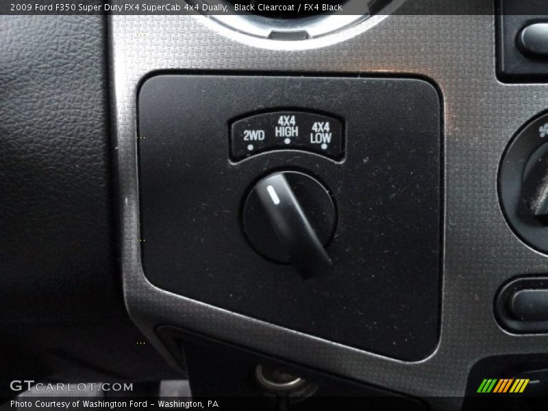 Black Clearcoat / FX4 Black 2009 Ford F350 Super Duty FX4 SuperCab 4x4 Dually