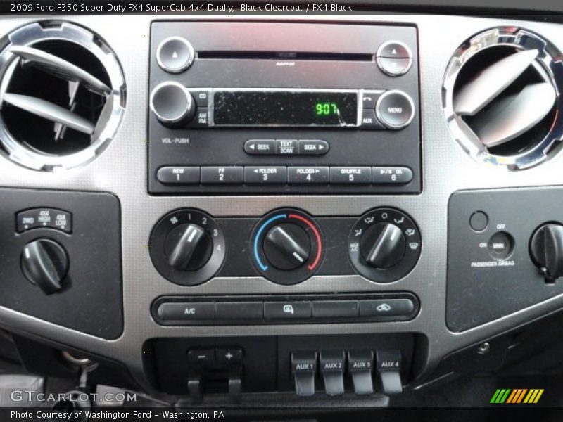 Black Clearcoat / FX4 Black 2009 Ford F350 Super Duty FX4 SuperCab 4x4 Dually