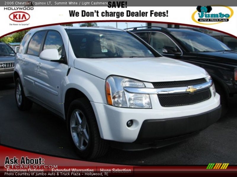 Summit White / Light Cashmere 2006 Chevrolet Equinox LT