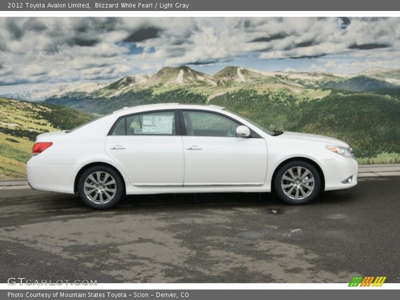  2012 Avalon Limited Blizzard White Pearl