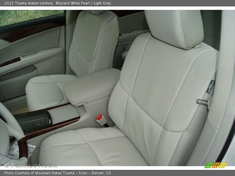  2012 Avalon Limited Light Gray Interior