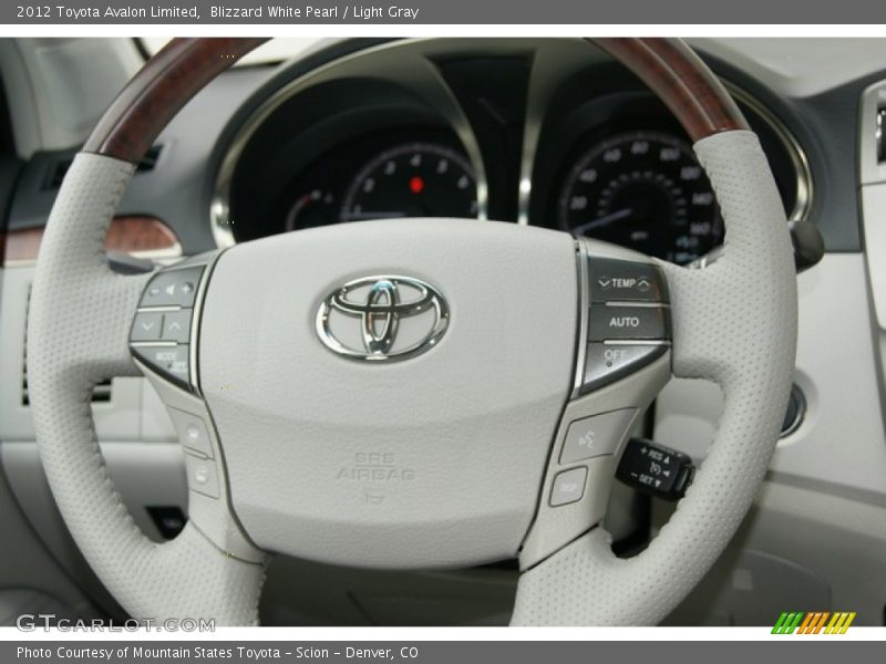 2012 Avalon Limited Steering Wheel