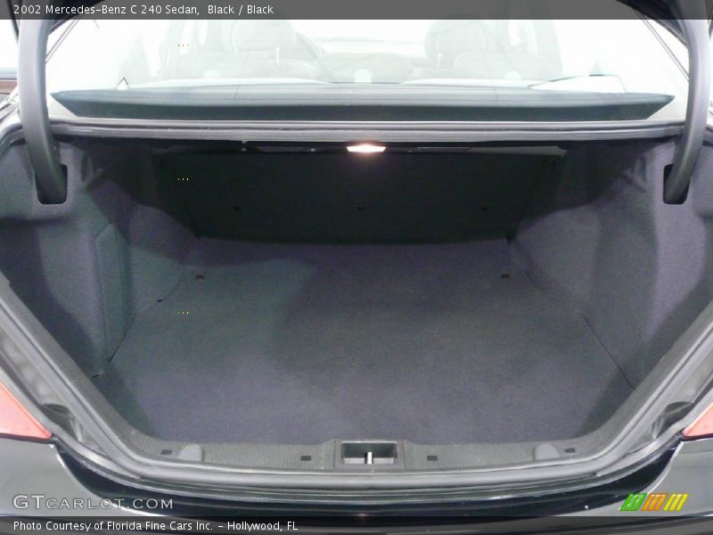 Black / Black 2002 Mercedes-Benz C 240 Sedan