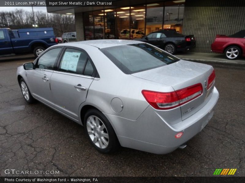 Ingot Silver Metallic / Dark Charcoal 2011 Lincoln MKZ FWD