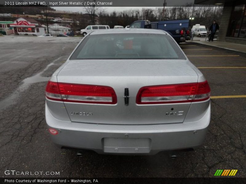 Ingot Silver Metallic / Dark Charcoal 2011 Lincoln MKZ FWD