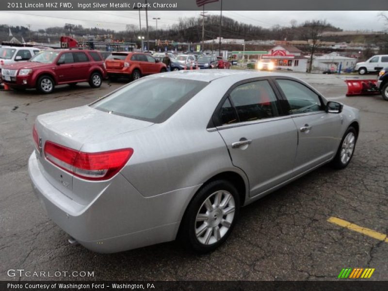 Ingot Silver Metallic / Dark Charcoal 2011 Lincoln MKZ FWD