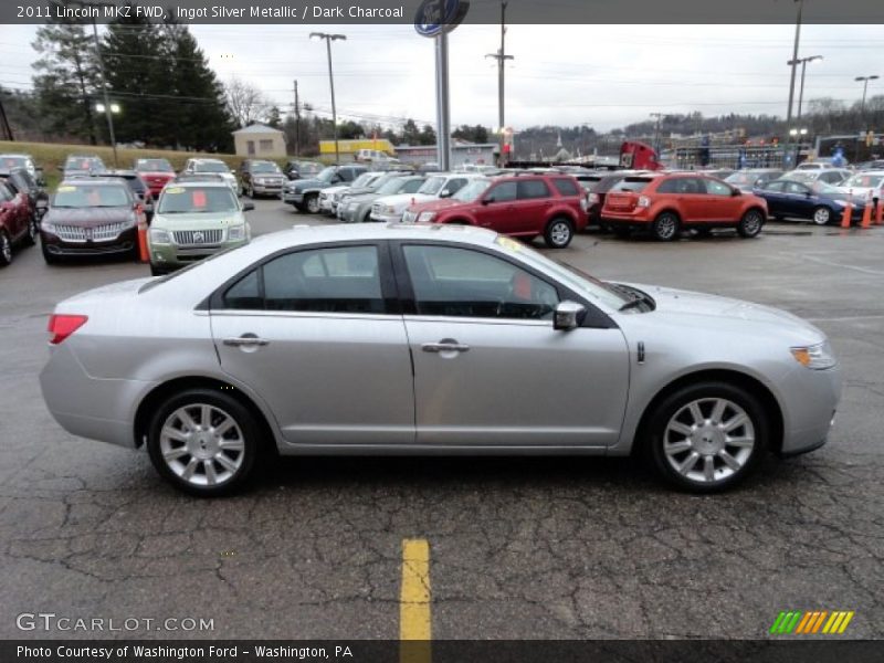 Ingot Silver Metallic / Dark Charcoal 2011 Lincoln MKZ FWD