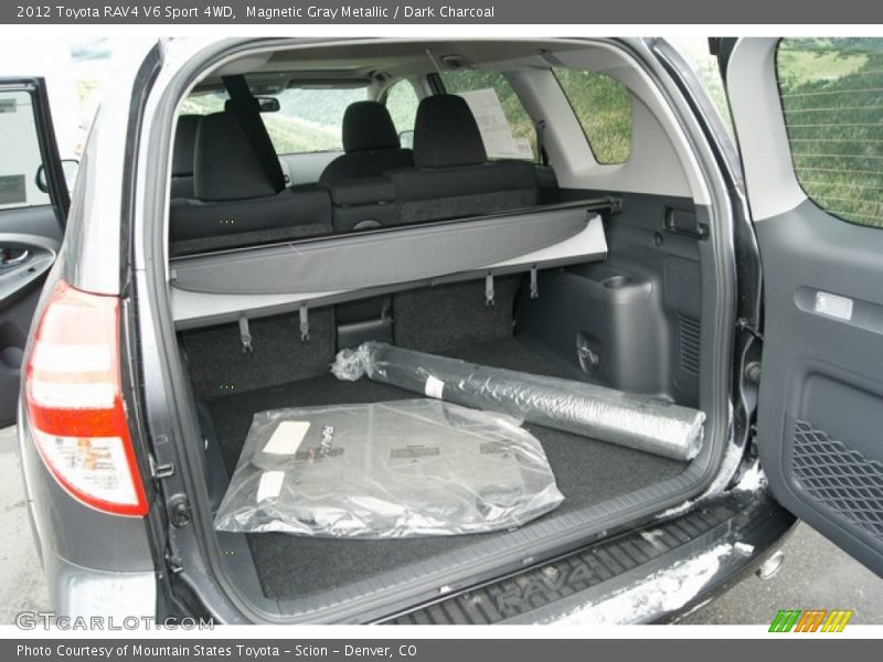 Magnetic Gray Metallic / Dark Charcoal 2012 Toyota RAV4 V6 Sport 4WD