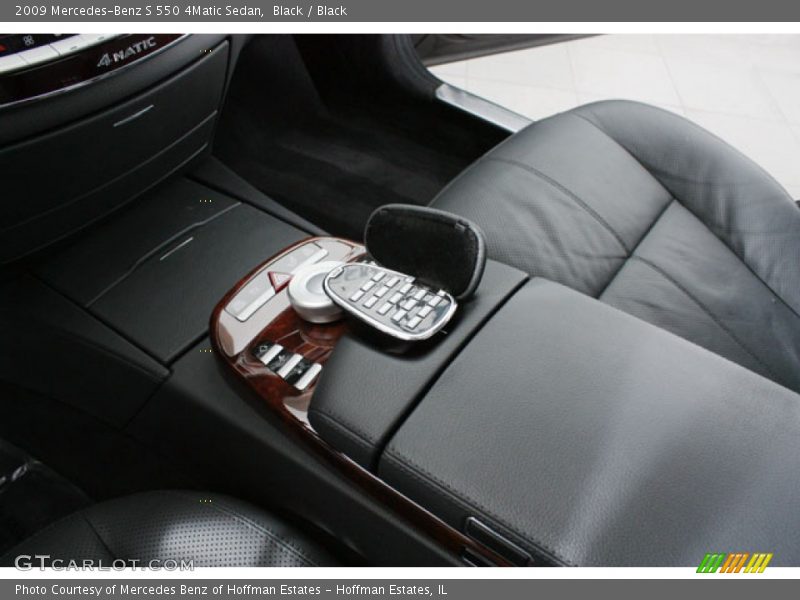 Black / Black 2009 Mercedes-Benz S 550 4Matic Sedan