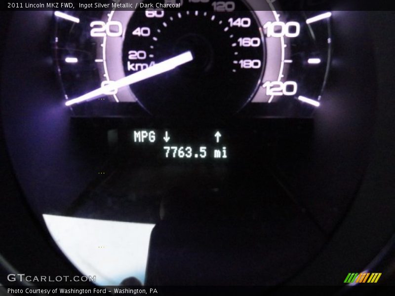 Ingot Silver Metallic / Dark Charcoal 2011 Lincoln MKZ FWD