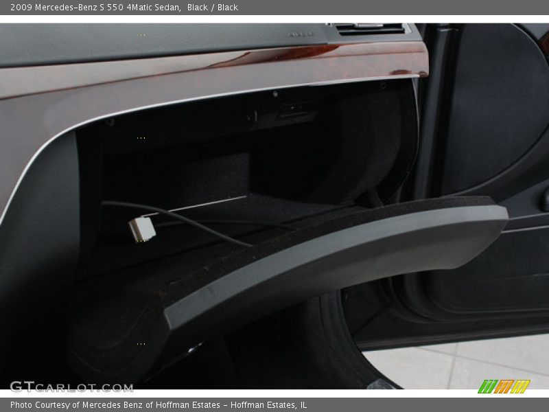 Black / Black 2009 Mercedes-Benz S 550 4Matic Sedan