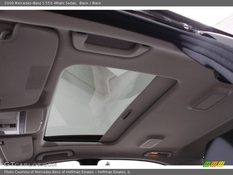 Black / Black 2009 Mercedes-Benz S 550 4Matic Sedan
