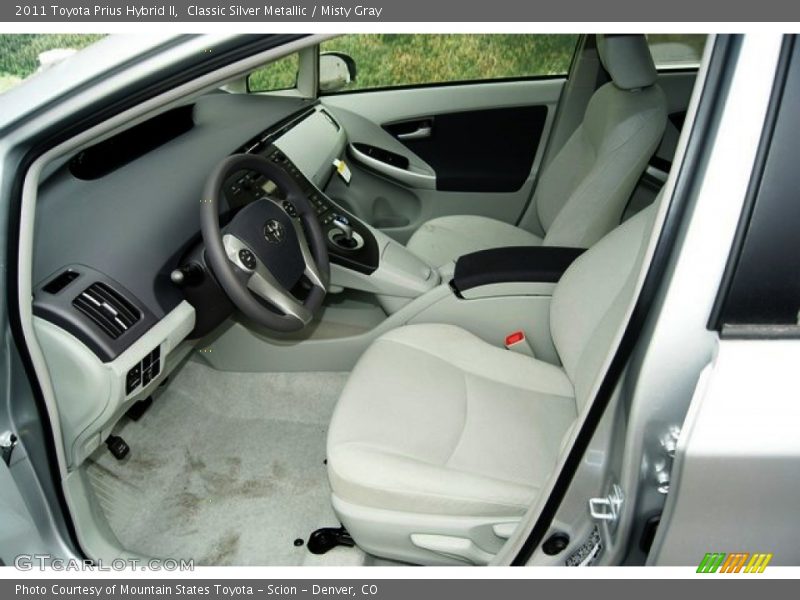 Classic Silver Metallic / Misty Gray 2011 Toyota Prius Hybrid II