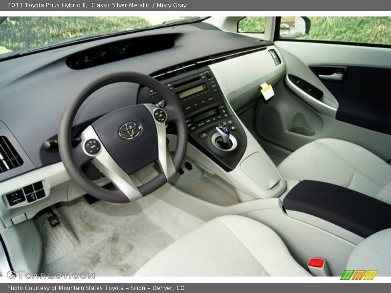 Classic Silver Metallic / Misty Gray 2011 Toyota Prius Hybrid II