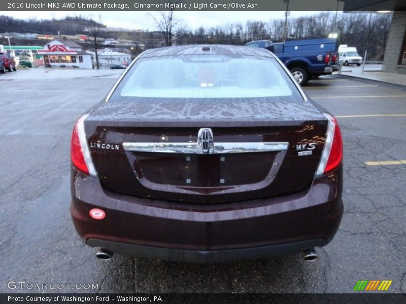 Cinnamon Metallic / Light Camel/Olive Ash 2010 Lincoln MKS AWD Ultimate Package