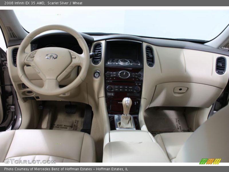 Scarlet Silver / Wheat 2008 Infiniti EX 35 AWD