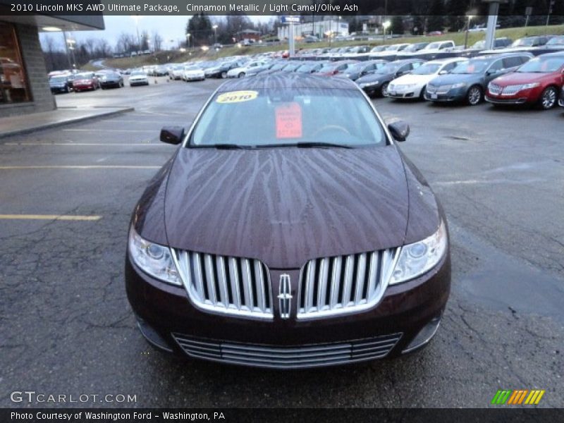 Cinnamon Metallic / Light Camel/Olive Ash 2010 Lincoln MKS AWD Ultimate Package