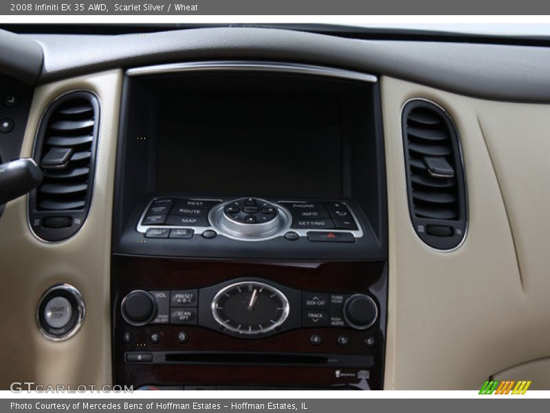 Scarlet Silver / Wheat 2008 Infiniti EX 35 AWD