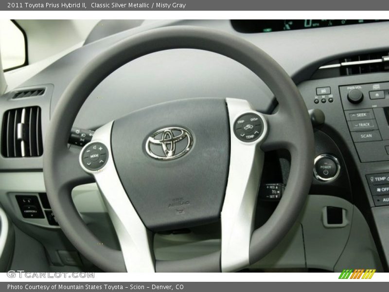 Classic Silver Metallic / Misty Gray 2011 Toyota Prius Hybrid II