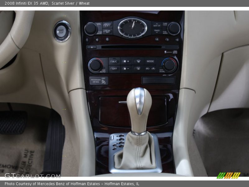 Scarlet Silver / Wheat 2008 Infiniti EX 35 AWD