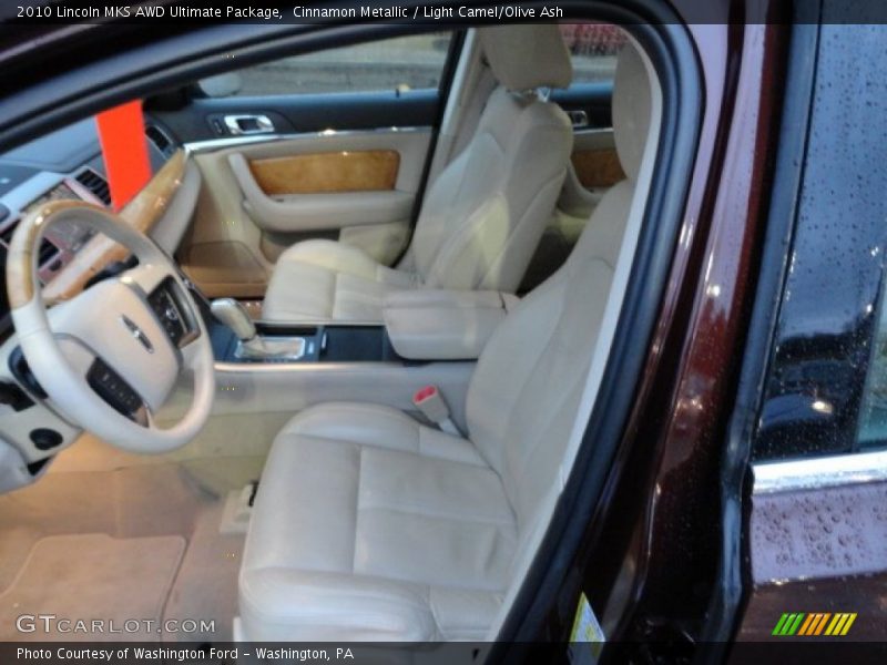 Cinnamon Metallic / Light Camel/Olive Ash 2010 Lincoln MKS AWD Ultimate Package