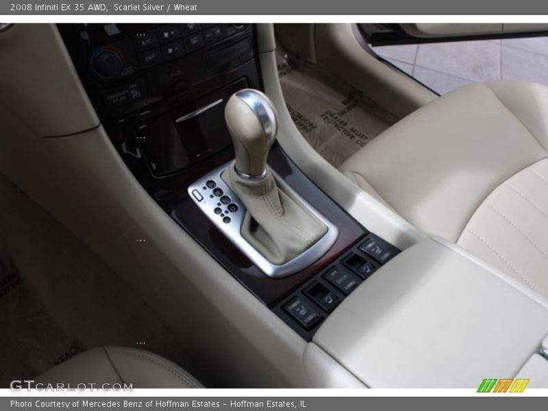 Scarlet Silver / Wheat 2008 Infiniti EX 35 AWD