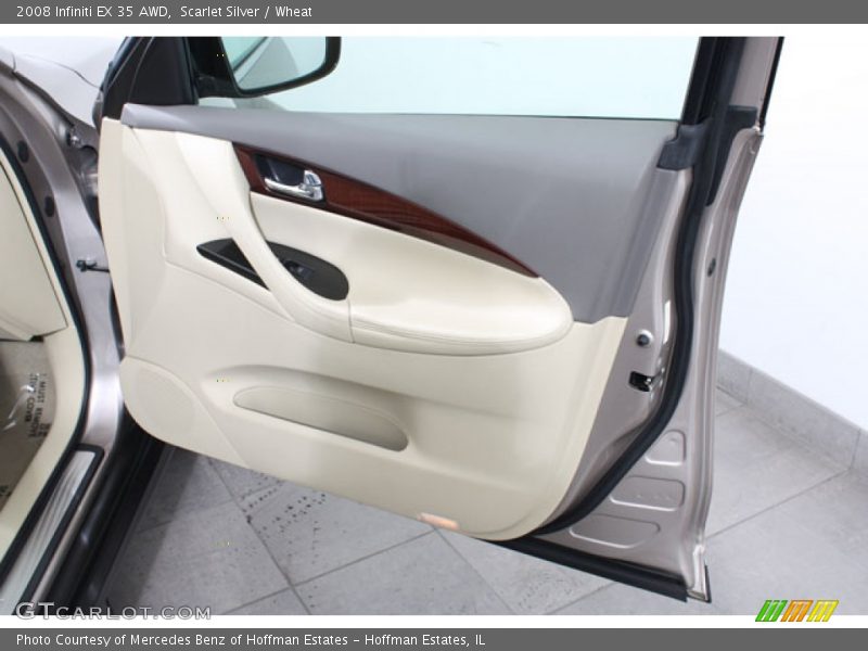 Scarlet Silver / Wheat 2008 Infiniti EX 35 AWD