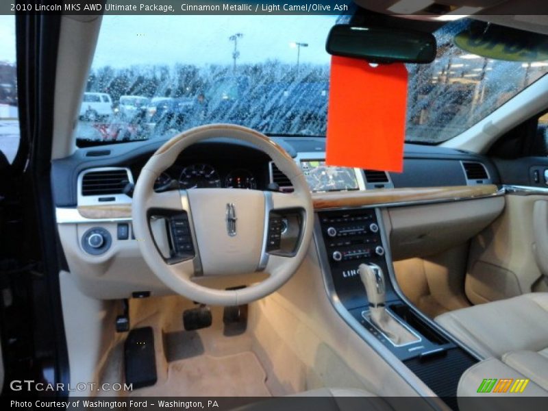 Cinnamon Metallic / Light Camel/Olive Ash 2010 Lincoln MKS AWD Ultimate Package