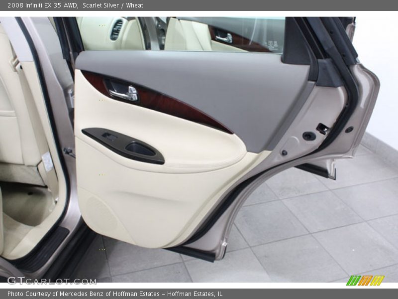 Scarlet Silver / Wheat 2008 Infiniti EX 35 AWD