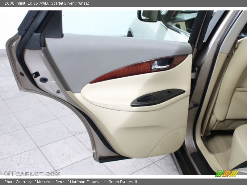 Scarlet Silver / Wheat 2008 Infiniti EX 35 AWD