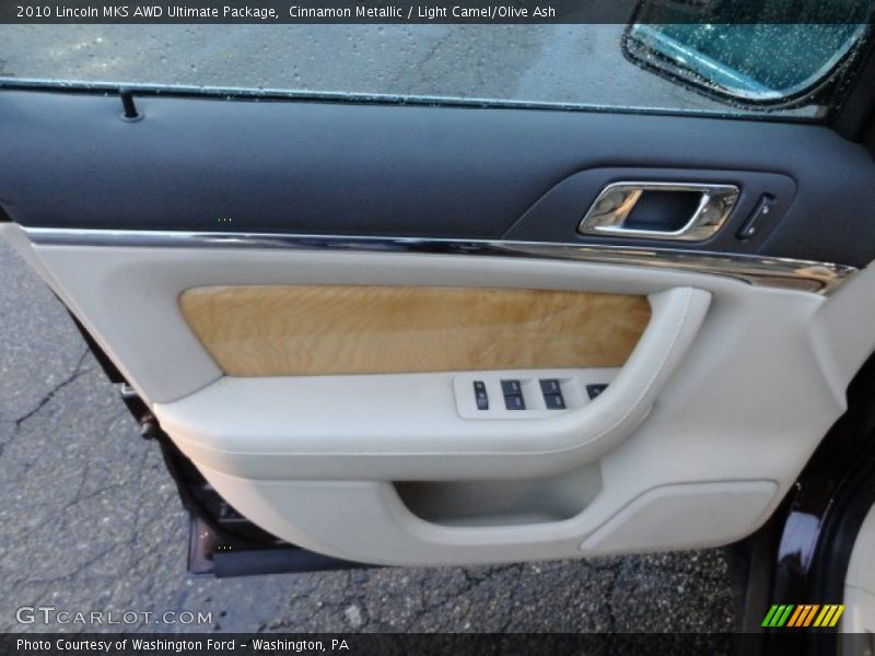 Cinnamon Metallic / Light Camel/Olive Ash 2010 Lincoln MKS AWD Ultimate Package