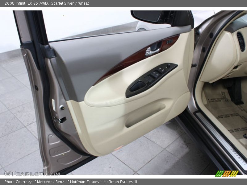 Scarlet Silver / Wheat 2008 Infiniti EX 35 AWD