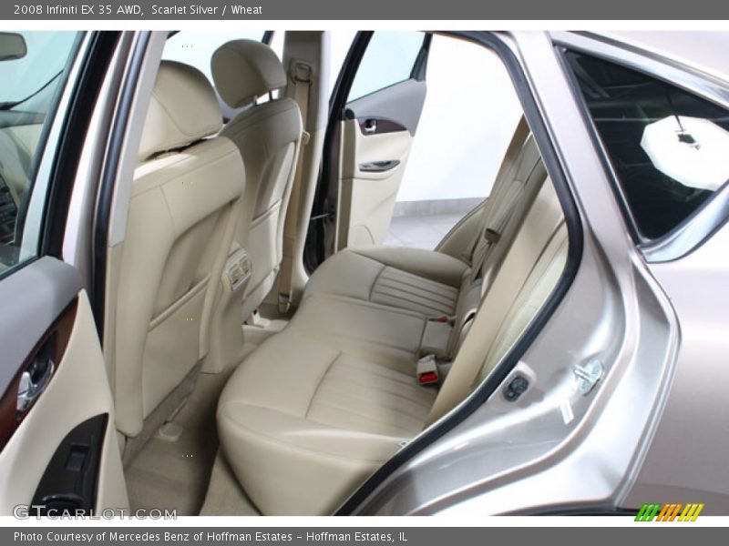 Scarlet Silver / Wheat 2008 Infiniti EX 35 AWD