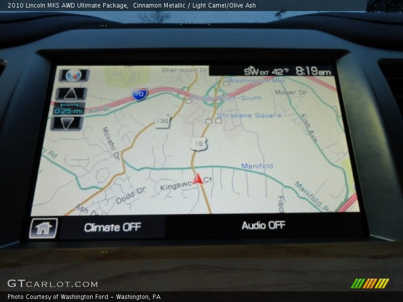 Cinnamon Metallic / Light Camel/Olive Ash 2010 Lincoln MKS AWD Ultimate Package